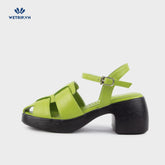 Sandal Cao Gót KUMOO Anisa Fisherman Sandal (Matcha) SDCG-KUMO-010-D