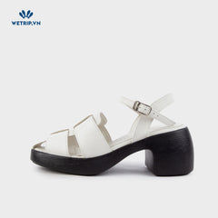 Sandal Cao Gót KUMOO Anisa Fisherman Sandal (Matcha) SDCG-KUMO-010-D