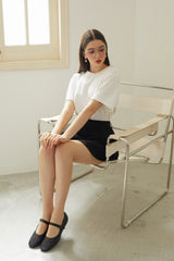 Giày Búp Bê Kumoo Flona Mary Jane Ballet (Đen) Mã BB-KUMO-005-A