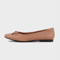 Giày Búp Bê Kumoo YOKO (Nâu nude) Mã BB-KUMO-007-D