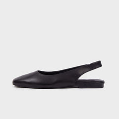 Giày Búp Bê Kumoo ALLY Slingback Flats (Đen) Mã BB-KUMO-008-A