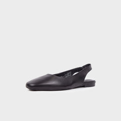 Giày Búp Bê Kumoo ALLY Slingback Flats (Đen) Mã BB-KUMO-008-A