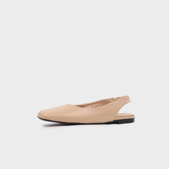 Giày Búp Bê Kumoo ALLY Slingback Flats (Kem) Mã BB-KUMO-008-B