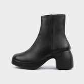 Boots lửng cao gót KUMOO DARA (Đen) BL-DX-KUMO-003-A