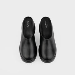 Giày Cao Gót KUMOO RUNO clogs (Đen) Mã GCG-KUMO-019-A