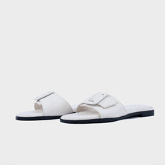 Sandal Kumoo Eli Slide Sandals (Trắng) Mã SD-KUMO-002-B