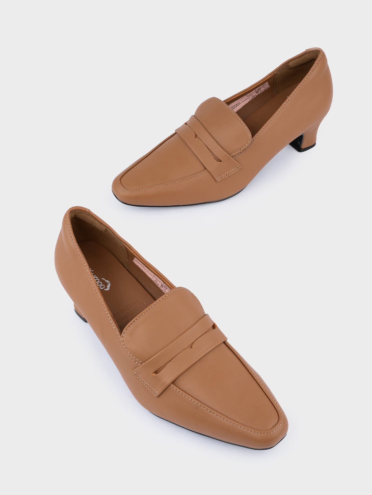 Giày Cao Gót KUMOO SENA HEELS Nâu