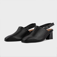 Giày Cao Gót - Laure Retro Heels (Đen) Mã GCG-KUMO-008