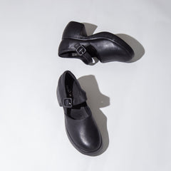 Giày Cao Gót KUMO - MARY BLOCK HEEL (Đen) Mã GCG-KUMO-014