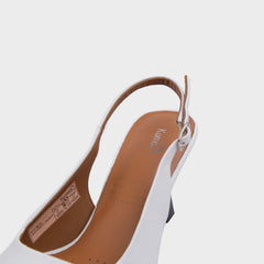 Giày Cao Gót KUMOO JESSI HEELS (Trắng) Mã GCG-KUMO-022-B