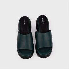 Sandal Cao Gót Kumoo (Xanh Ngọc) Mã SDCG-KUMO-011-E