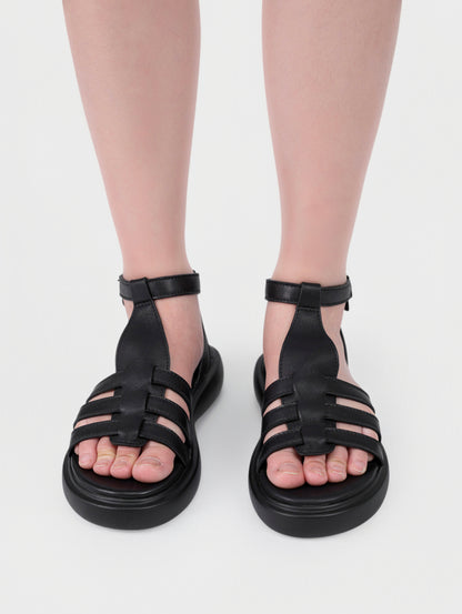 Sandals Kumoo LUFFI Đen