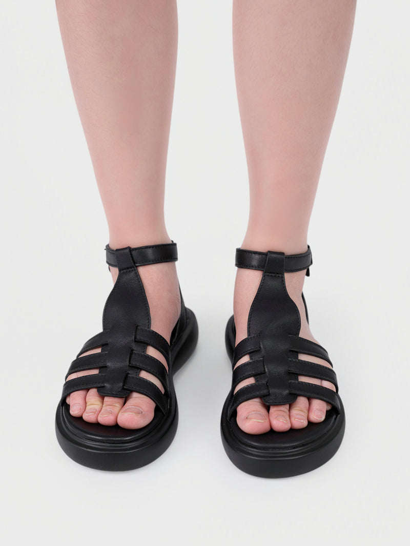 Sandals Kumoo LUFFI Đen