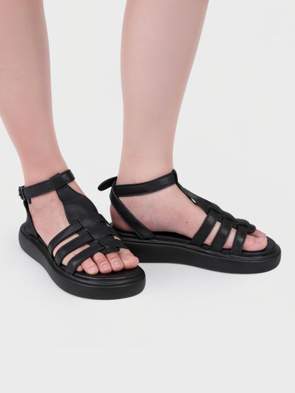Sandals Kumoo LUFFI Đen