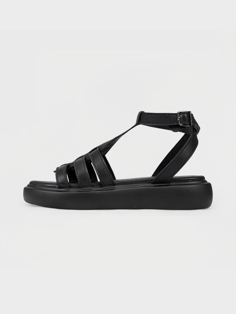 Sandals Kumoo LUFFI Đen