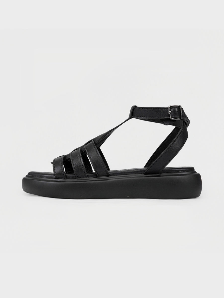 Sandals Kumoo LUFFI Đen
