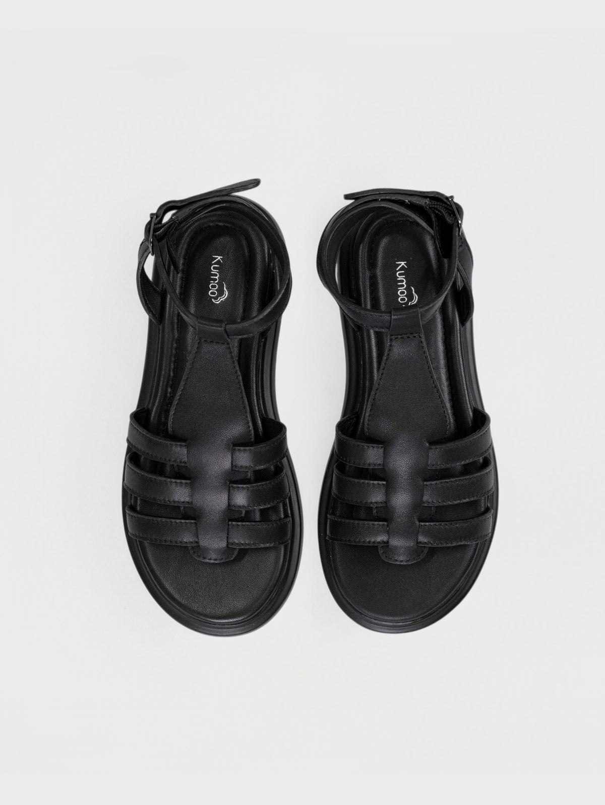 Sandals Kumoo LUFFI Đen