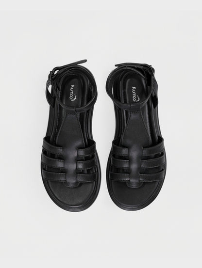 Sandals Kumoo LUFFI Đen