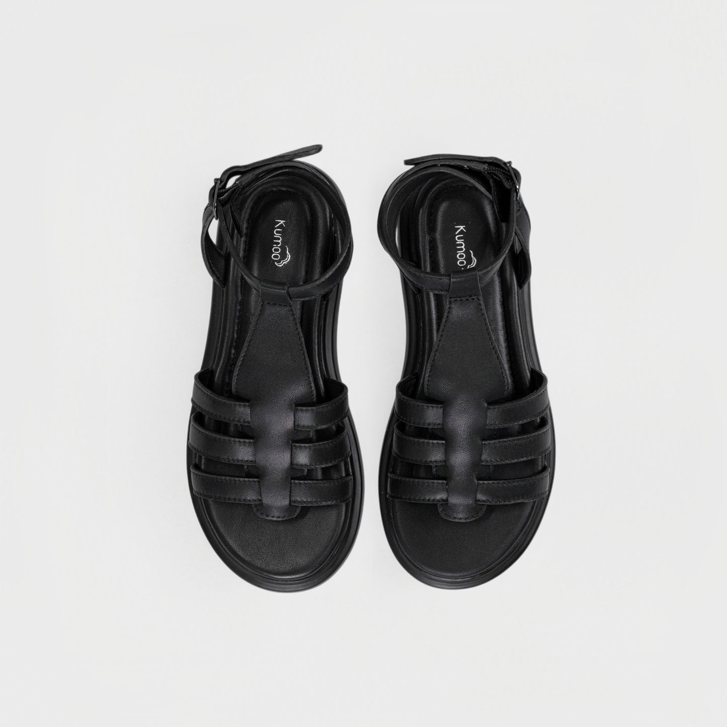 Sandals Kumoo LUFFI Đen