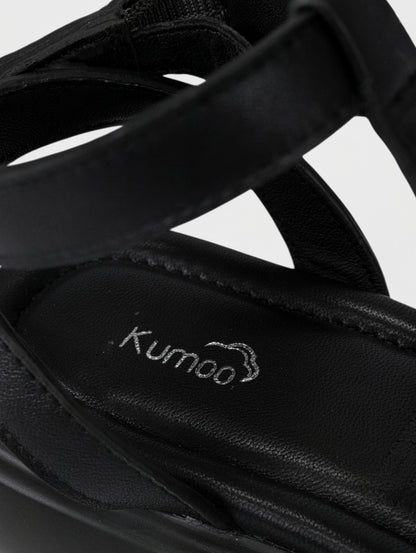 Sandals Kumoo LUFFI Đen