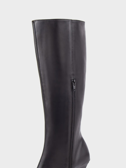 Boots đầu gối đế xuồng KUMOO - IRIS HEELS