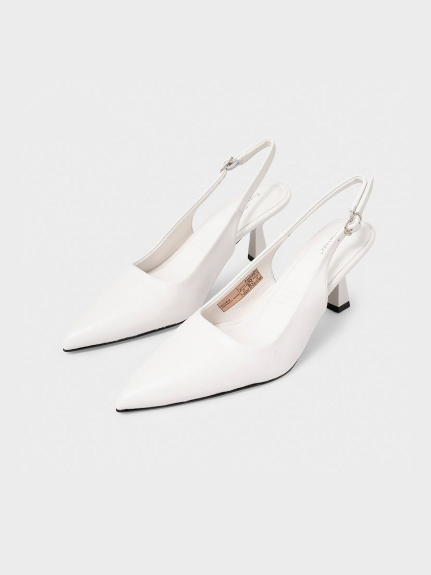 Giày Cao Gót KUMOO JESSI HEELS Trắng