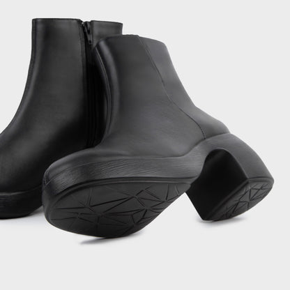 Boots lửng cao gót KUMOO DARA
