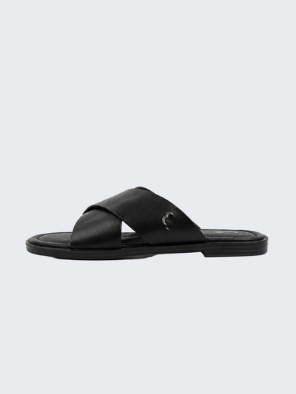 Sandals Kumoo CROSS Đen