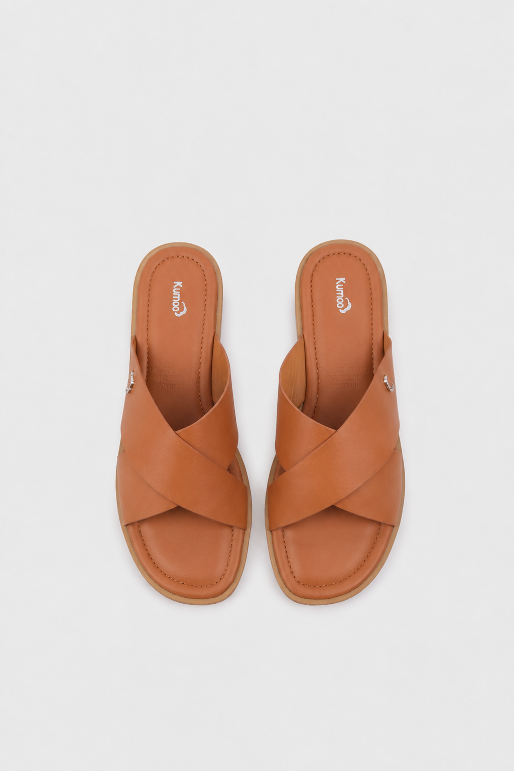 Sandals Kumoo CROSS Nâu