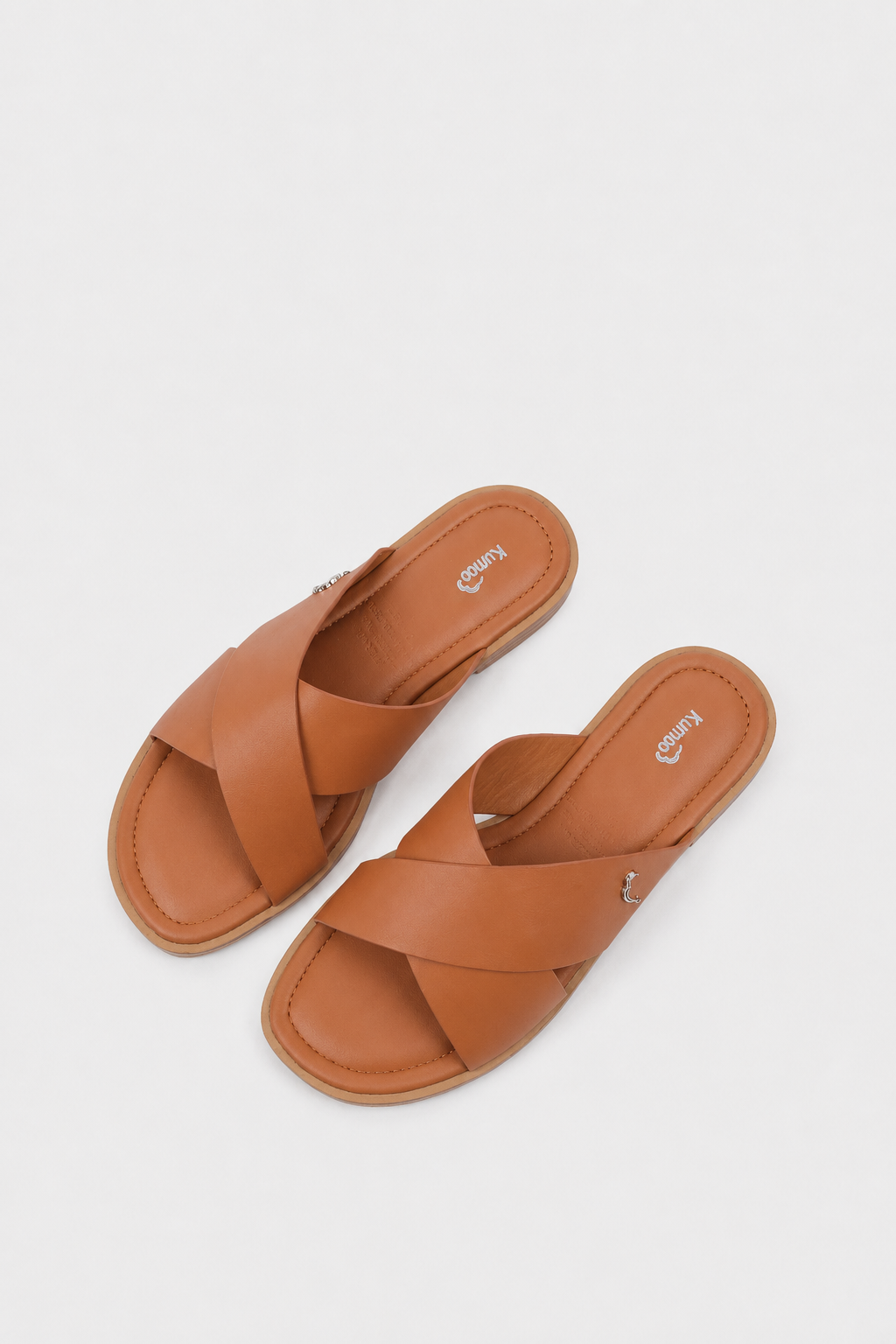 Sandals Kumoo CROSS Nâu