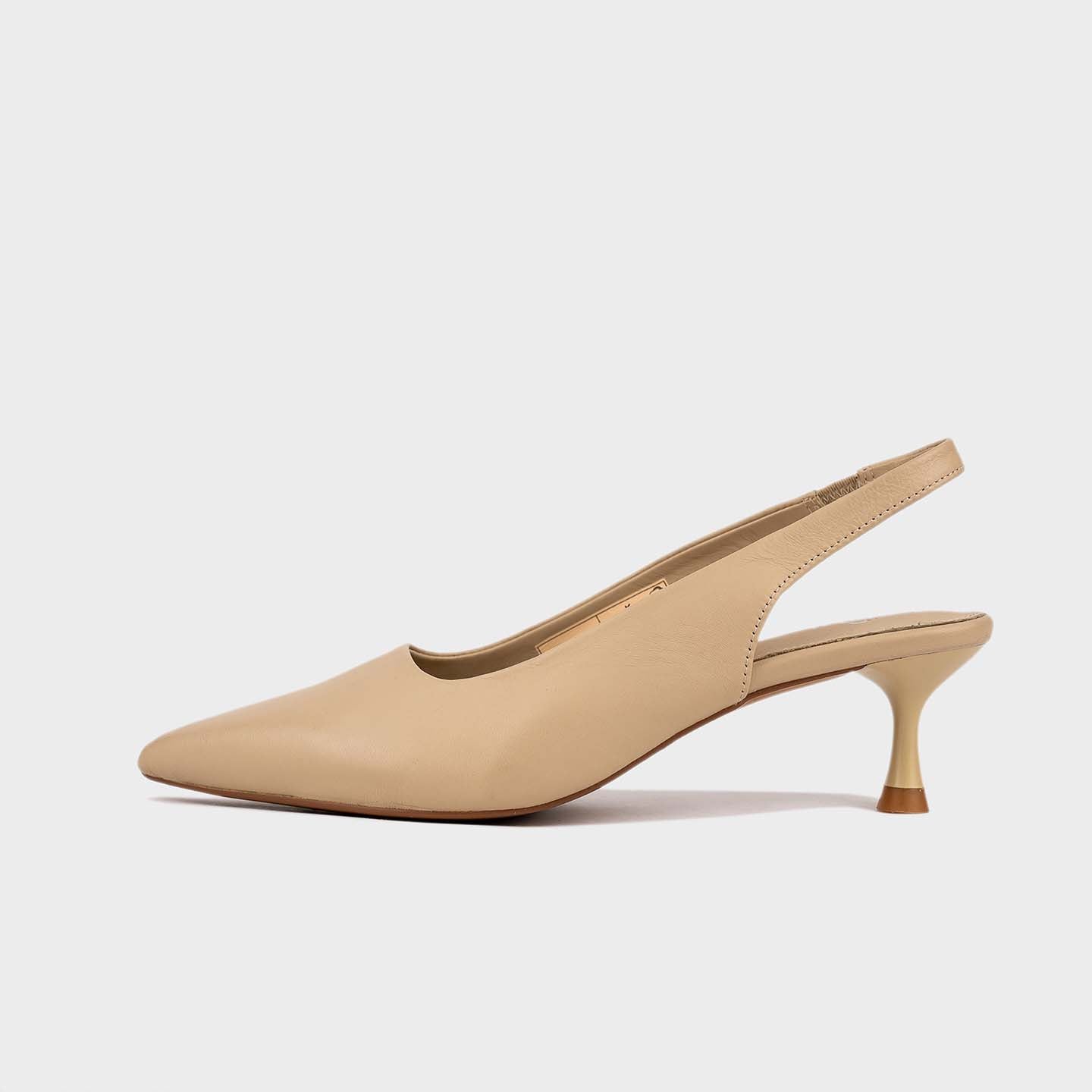 Giày Cao Gót KUMO - Slingback (đen) Mã 006-A