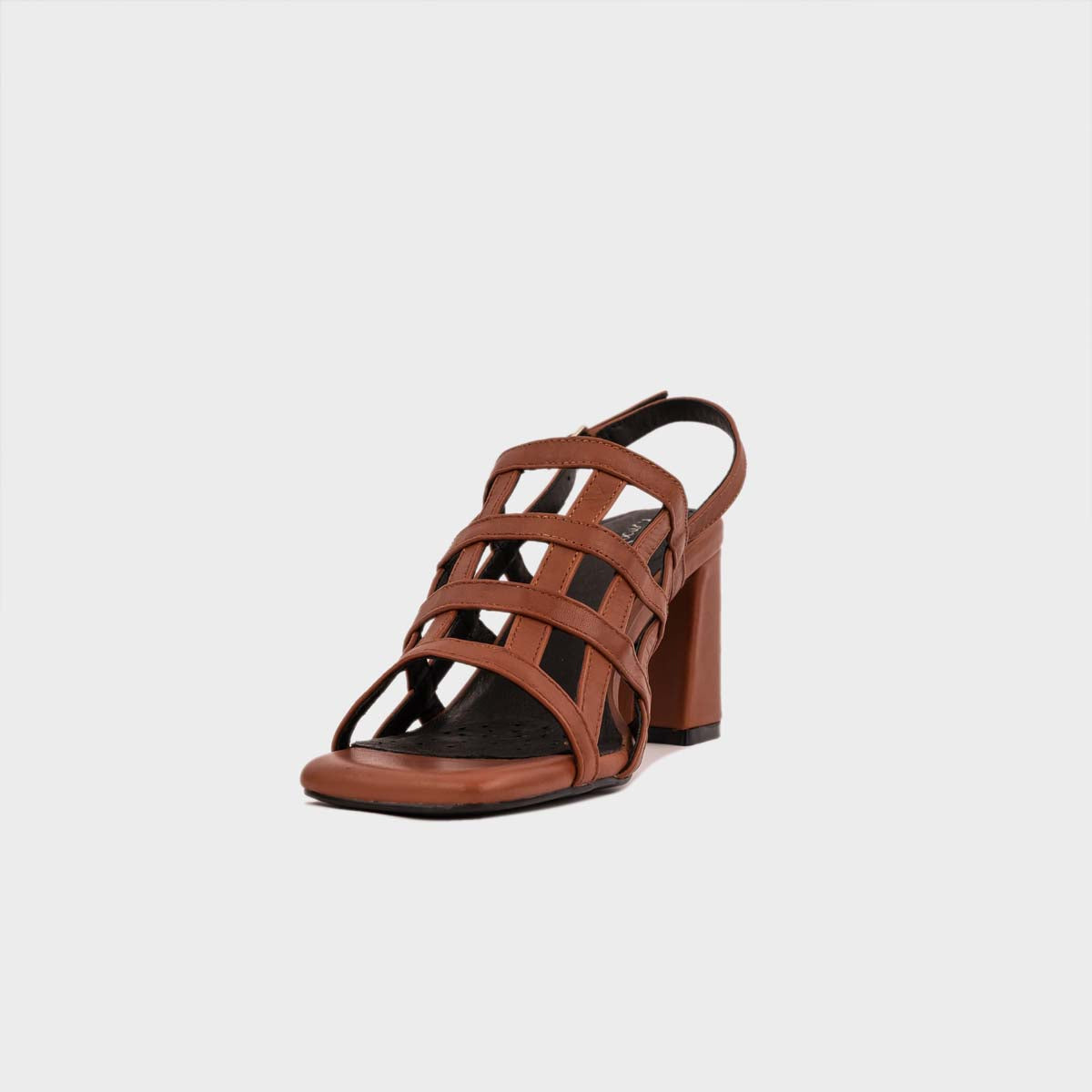 Sandal cao gót KUMOO EMMA HEEL SANDAL (Màu nâu) Mã SDCG-KUMO-007-B