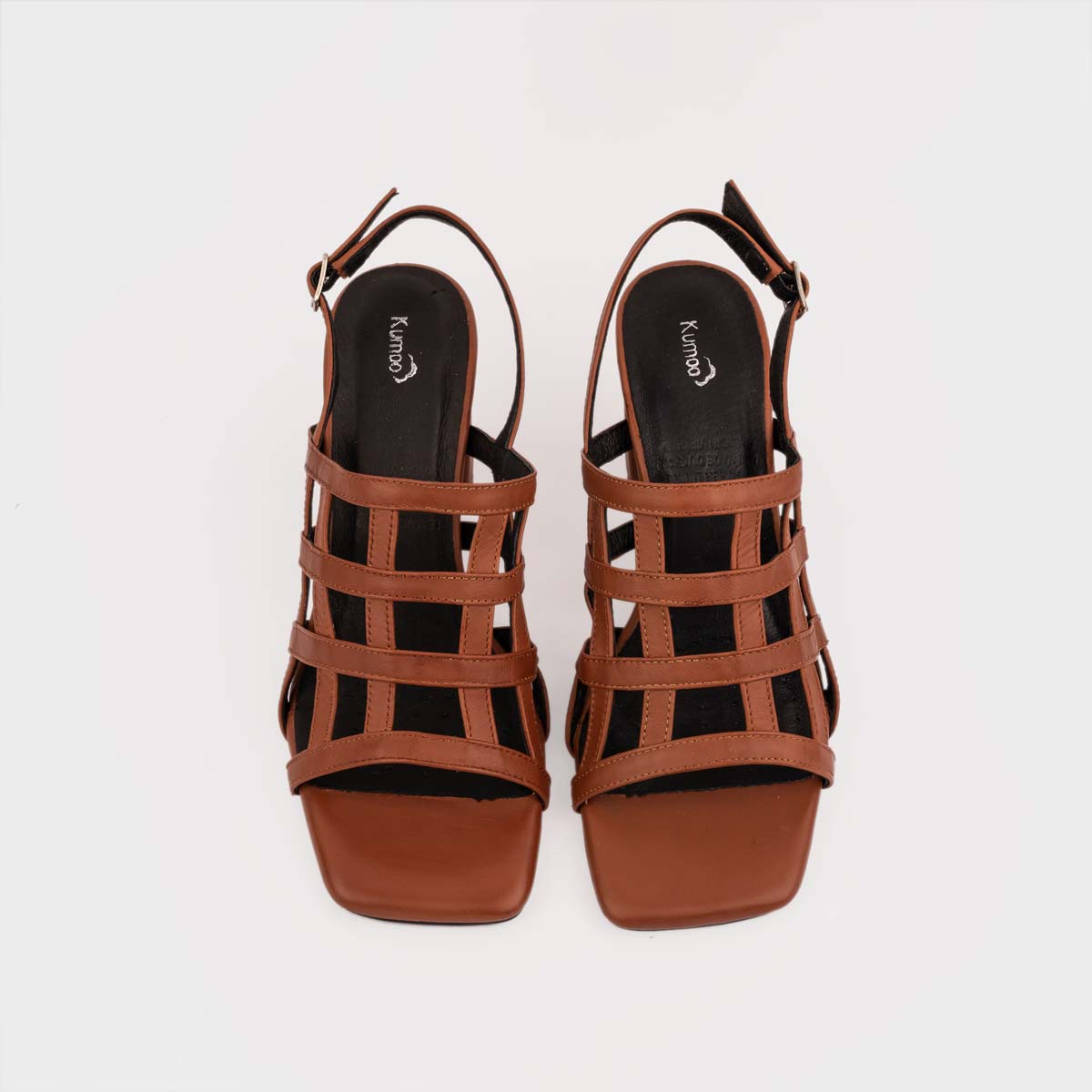 Sandal cao gót KUMOO EMMA HEEL SANDAL (Màu nâu) Mã SDCG-KUMO-007-B