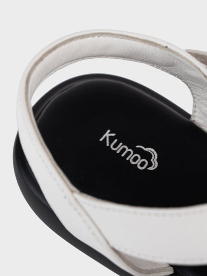 Sandals Kumoo Steven Trắng