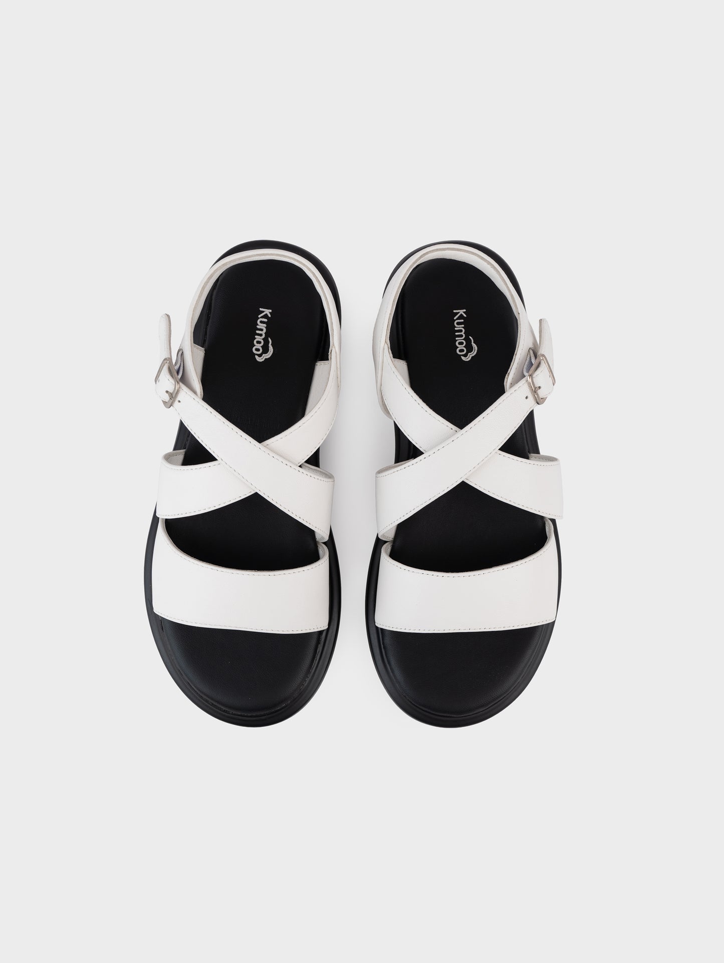 Sandals Kumoo Steven Trắng
