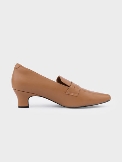 Giày Cao Gót KUMOO SENA HEELS Nâu