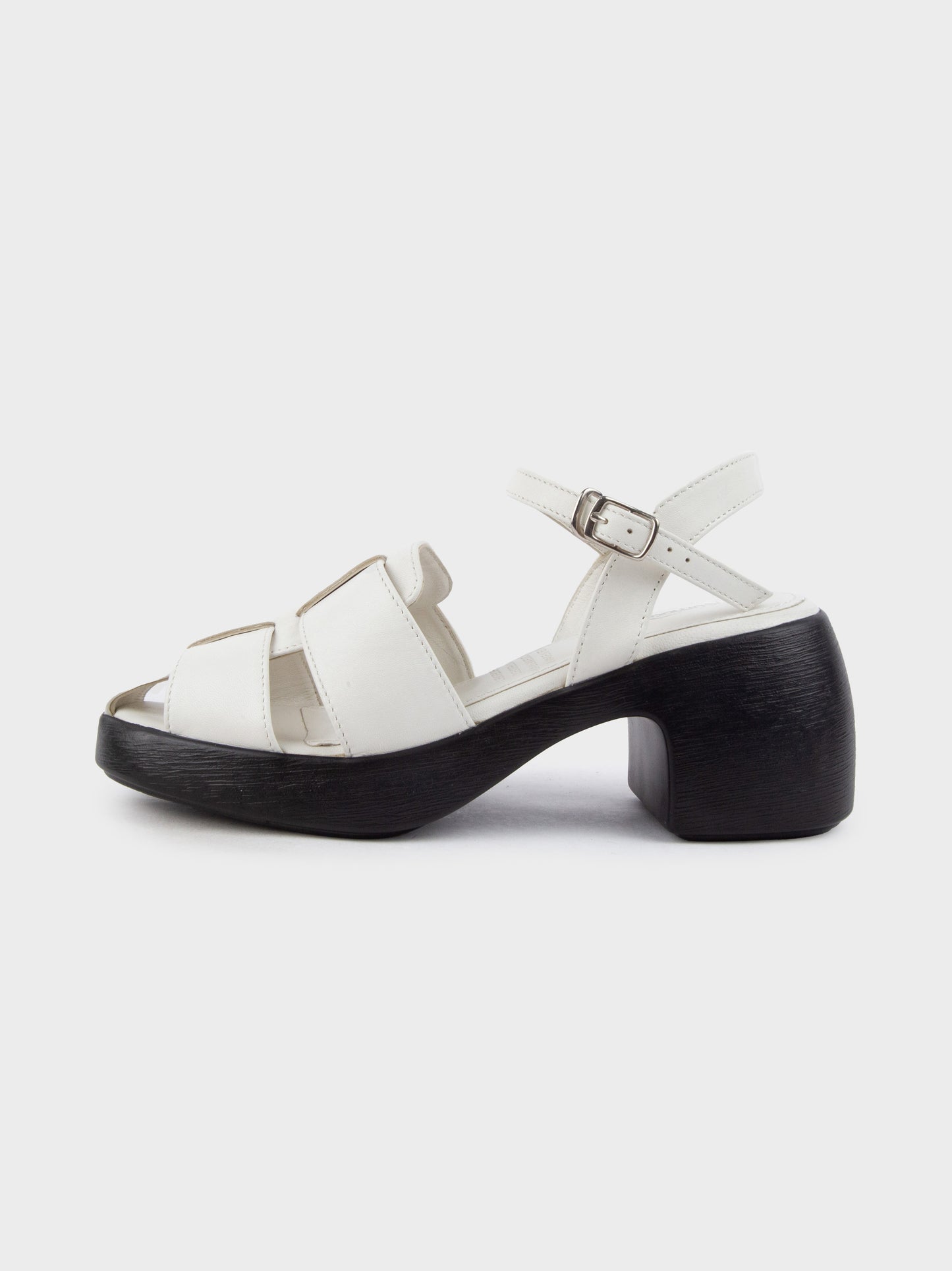 Sandal Cao Gót KUMOO ANISA Fisherman Sandal Trắng