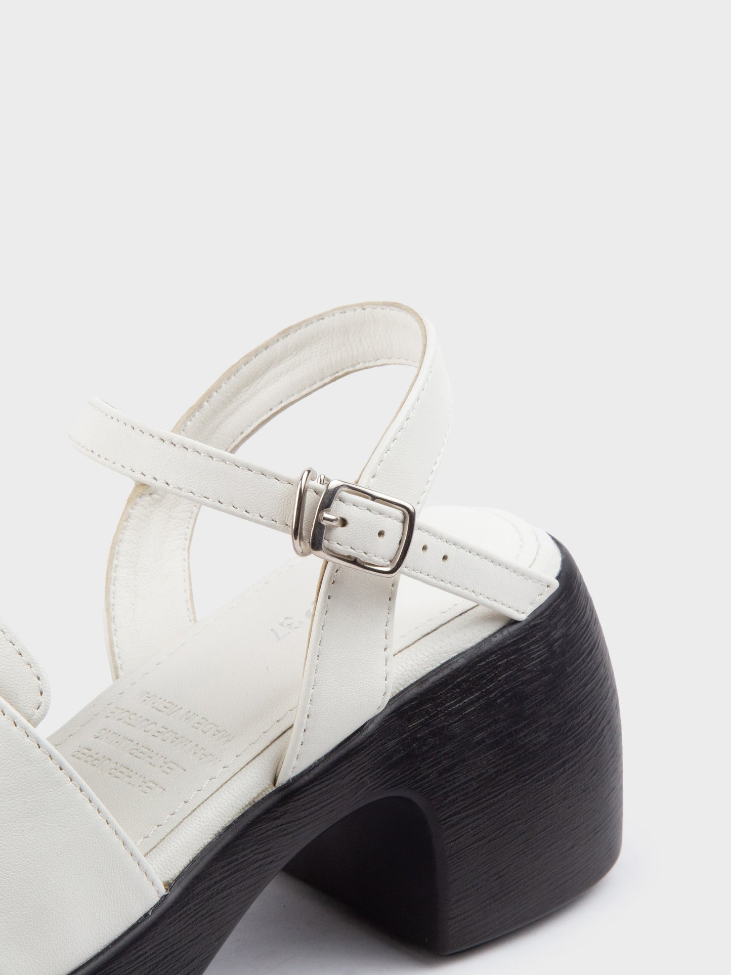 Sandal Cao Gót KUMOO ANISA Fisherman Sandal Trắng