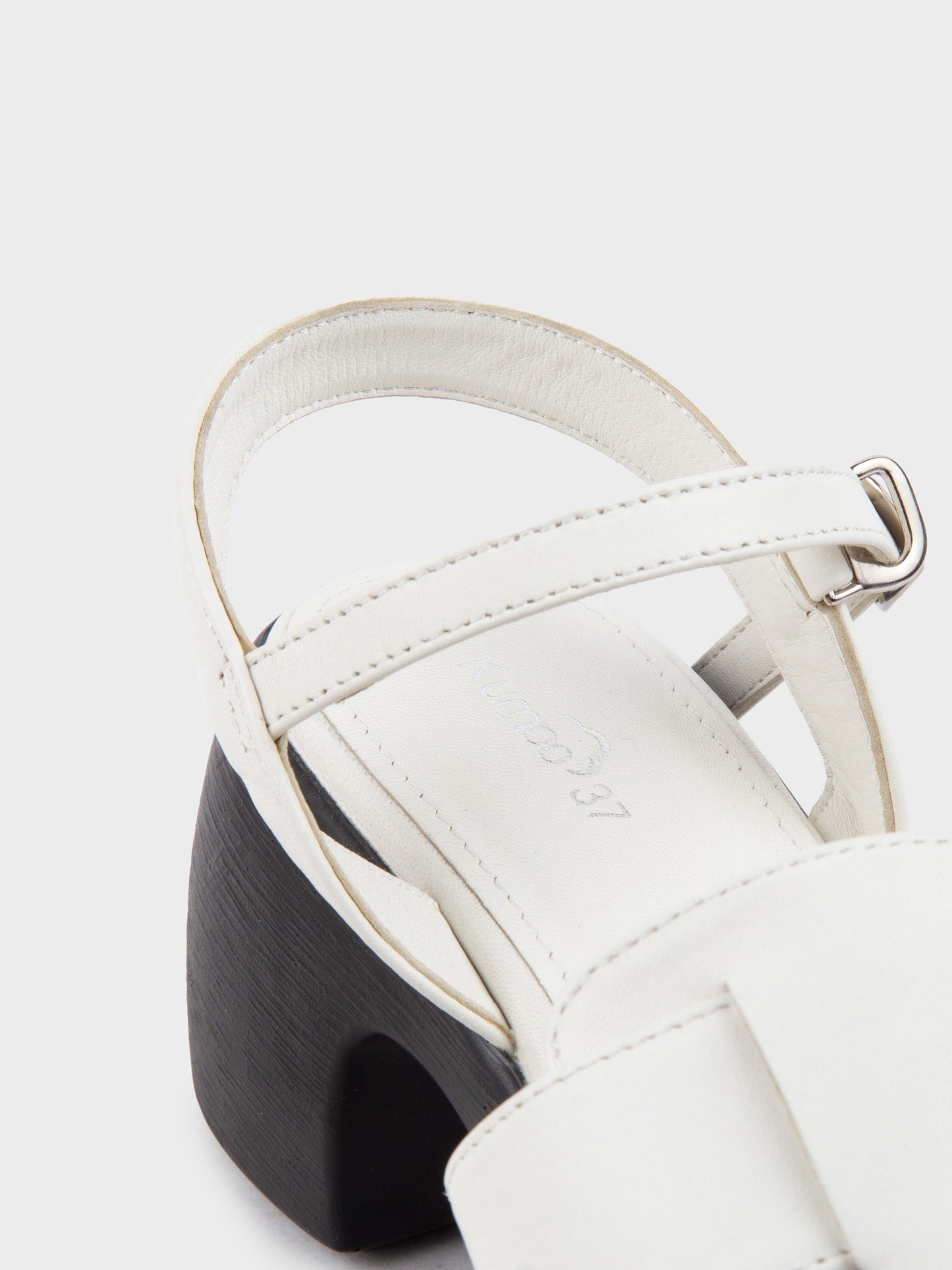 Sandal Cao Gót KUMOO ANISA Fisherman Sandal Trắng