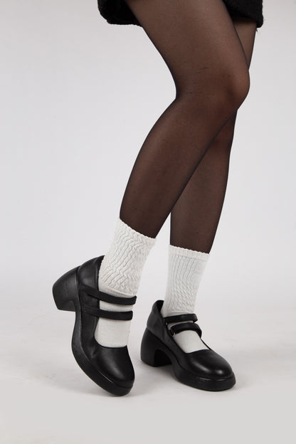 Giày cao gót KUMOO TATIANA HEELS Đen