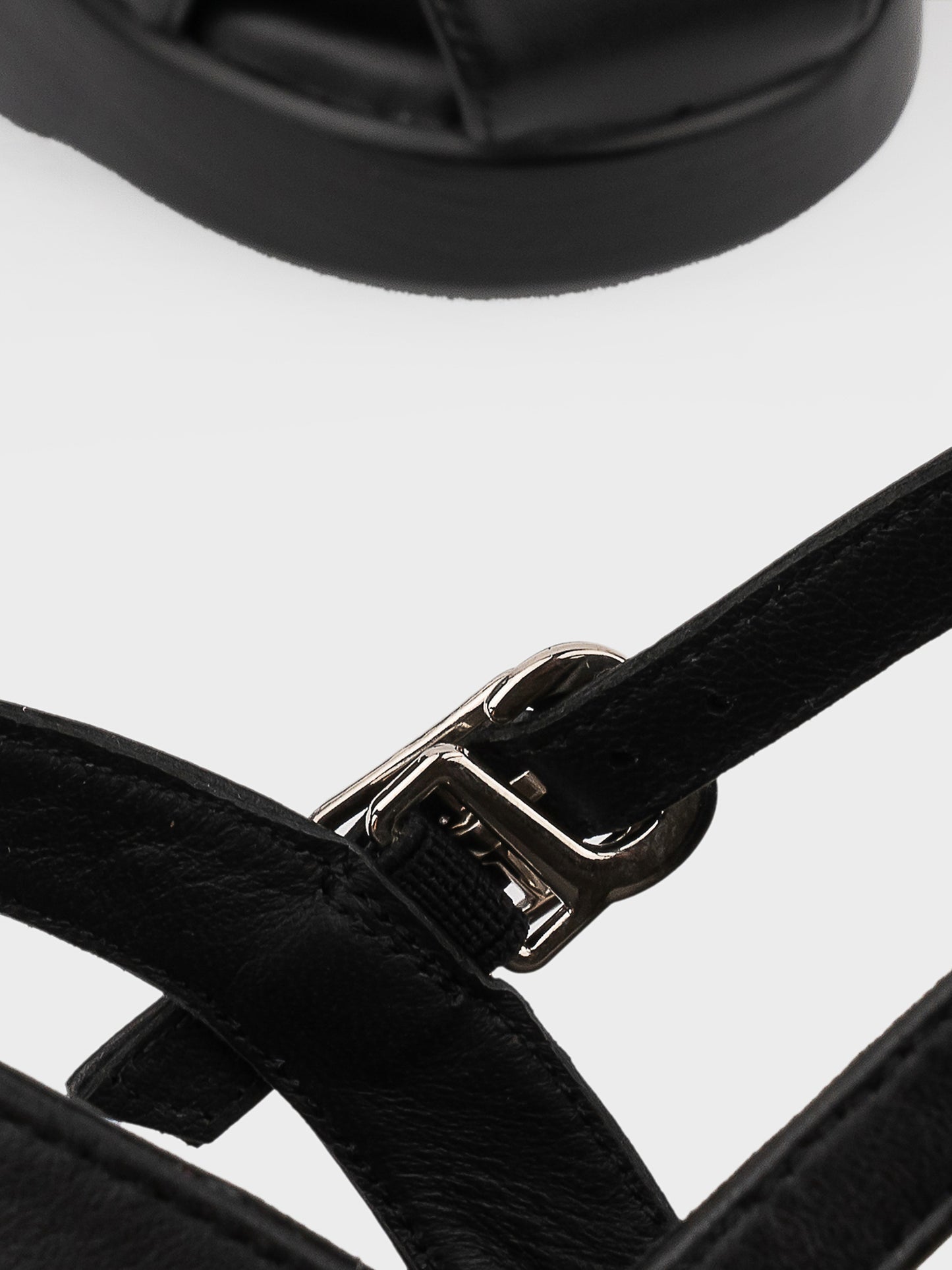 Sandal Cao Gót KUMOO ANISA Fisherman Sandal Đen