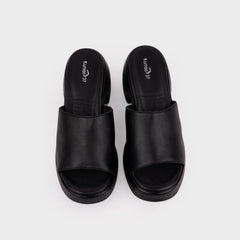 Sandal Cao Gót Kumoo (Đen) Mã SDCG-KUMO-011-A