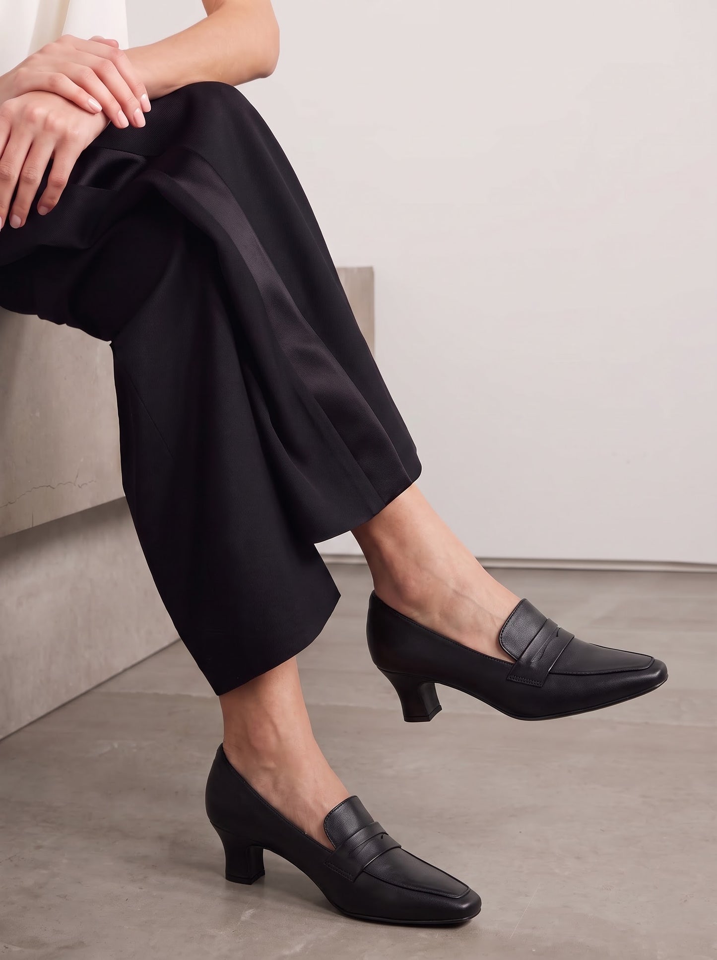 Giày Cao Gót KUMOO SENA HEELS Đen