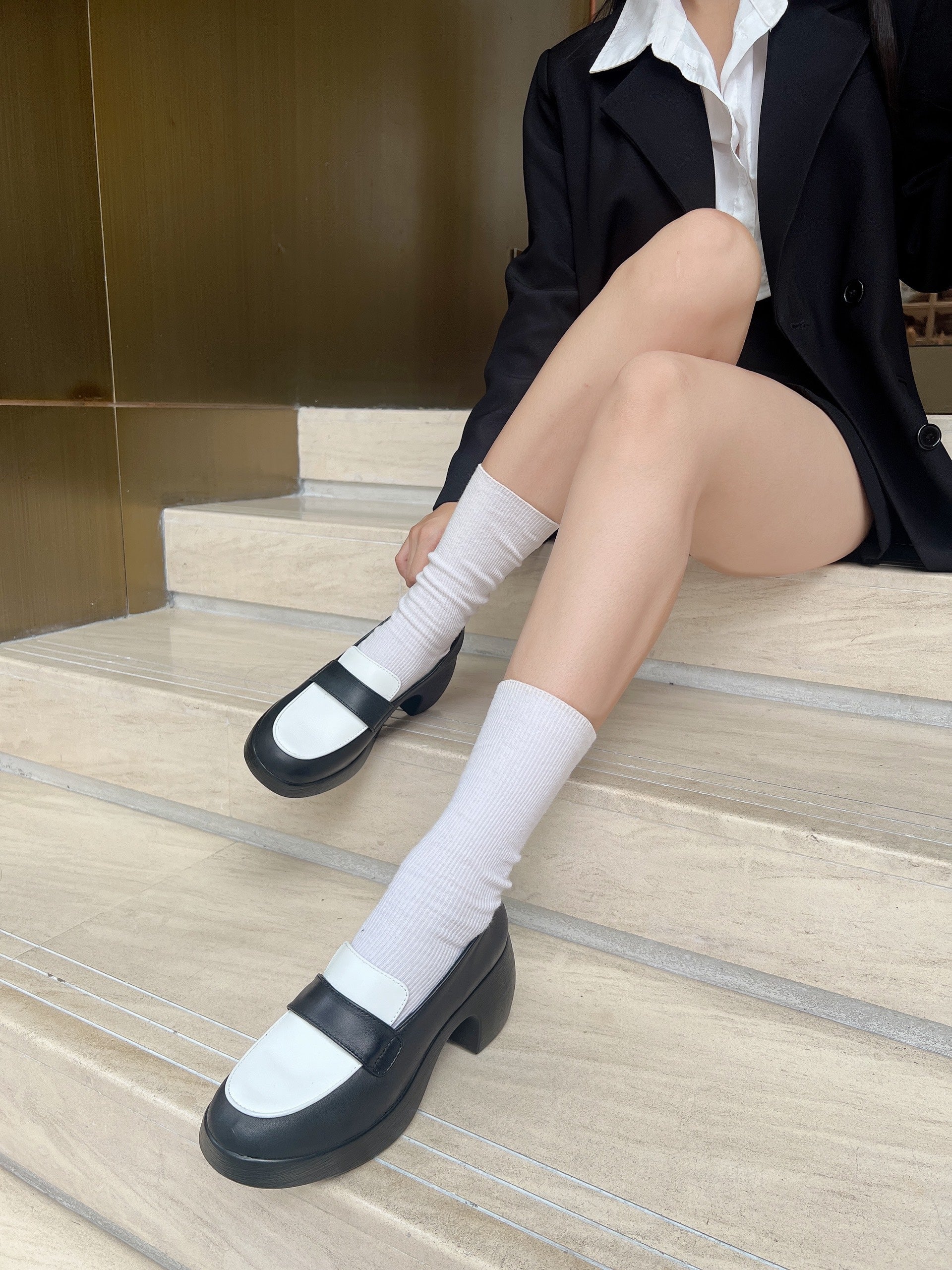 Giày Cao Gót KUMO - ALLIS HEELS (Đen) GCG-KUMO-012